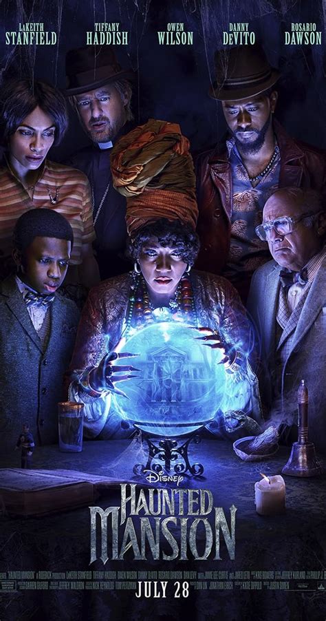 Haunted Mansion is a 2023 remake of the 2003 film The Haunted Mansion with Eddie Murphy and Marsha Thompson. This time we have an all star cast from LaKeith Stanford,Rosario Dawson,Owen Wilson,Danny De Vito,Tiffany Haddish and Jamie Lee Curtis along with the voice of Jared Leto as the evil ghost Hatbox Ghost.